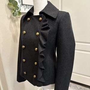 DKNY Women’s Jacket, Size 2, Charcoal Gray